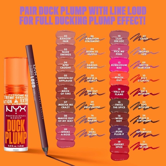 NYX PROFESSIONAL MAKEUP, Duck Plump High Pigment Plumping Lip Gloss-Pick Me Pink - Picture 5 of 9